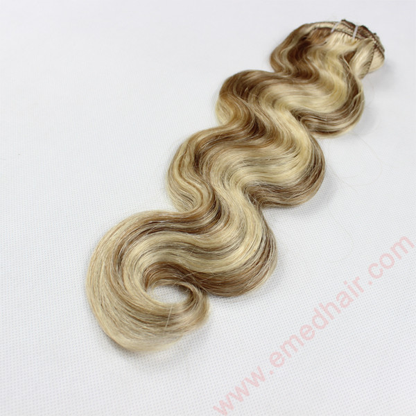 Piano color body wave hair weft XS017